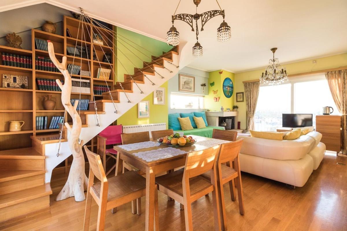 A Luxury Maisonette With Sea View Pireus Zewnętrze zdjęcie